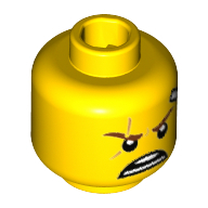 Lego hlava, žlutá (6197910)